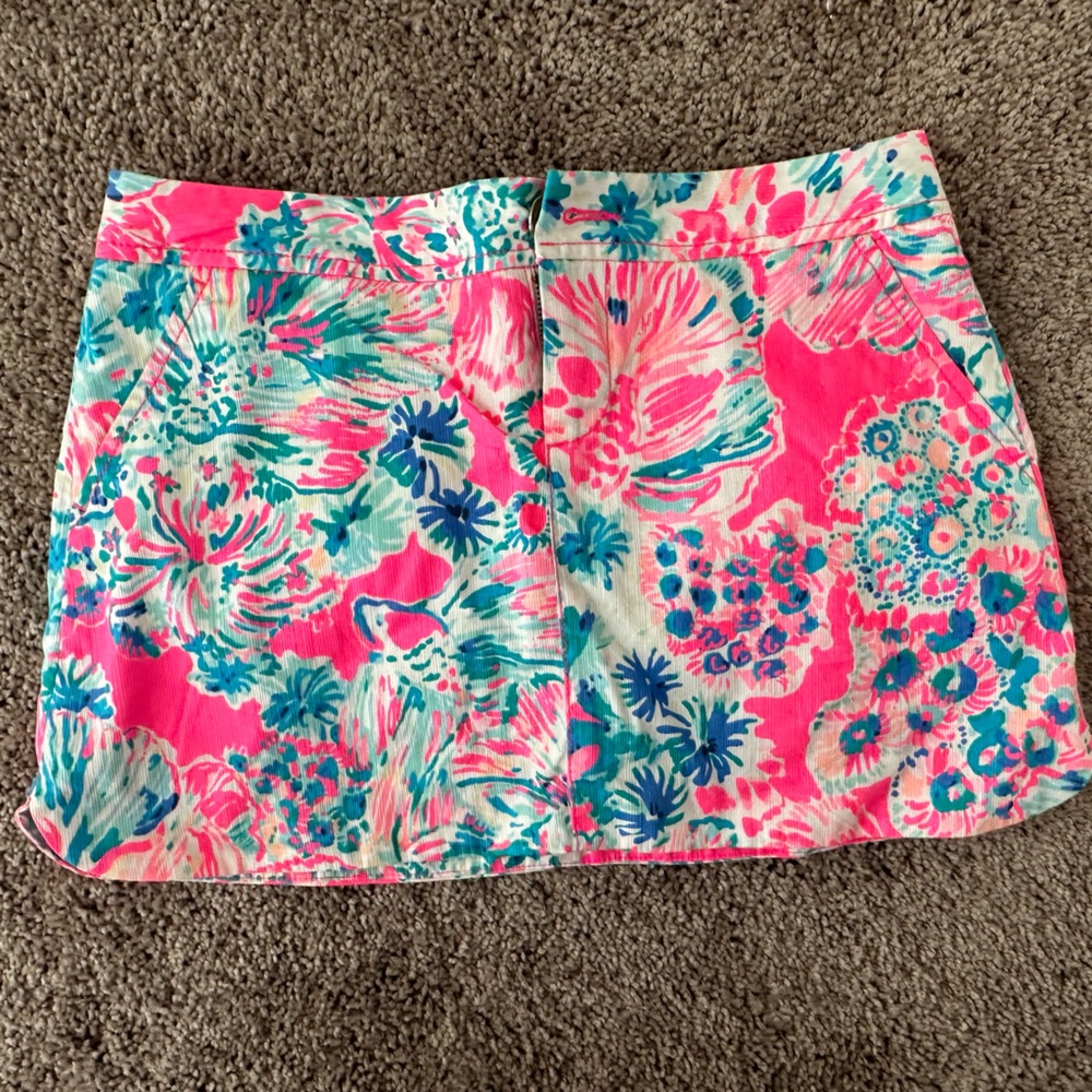 Lilly Pulitzer Mini Skirt size 0